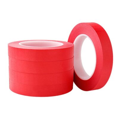 high tack red PET Paper masking tape