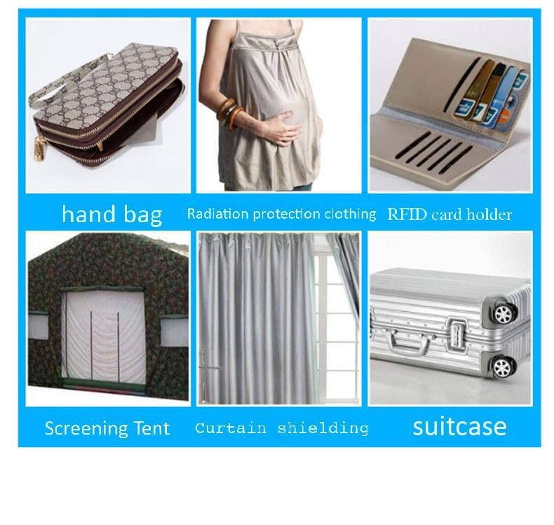 conductive cloth tape application