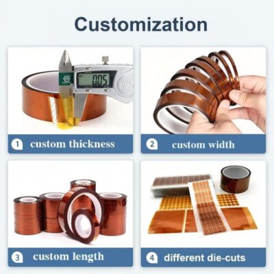 custom kapton polyimide tape die cuts