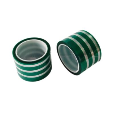 green PET stripe spacer tape high temperature masking tape green PET stripe spacer tape high temperature masking tape