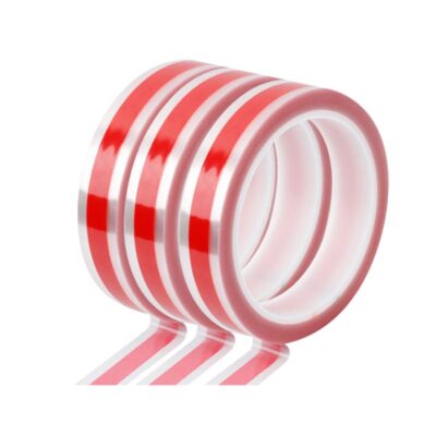 high temperature red PET spacer tape with glue and without glue high temperature red PET spacer tape with glue and without glue