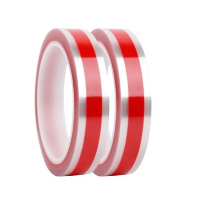 high temperature red PET spacer tape with glue and without glue for electronics high temperature red PET spacer tape with glue and without glue for electronics