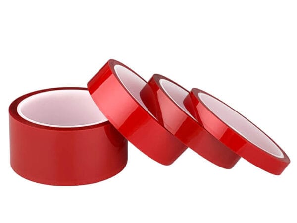 red pet silicone film tape for high temperature masking