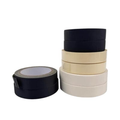 flame-retardant black and white insulation acetate cloth tape