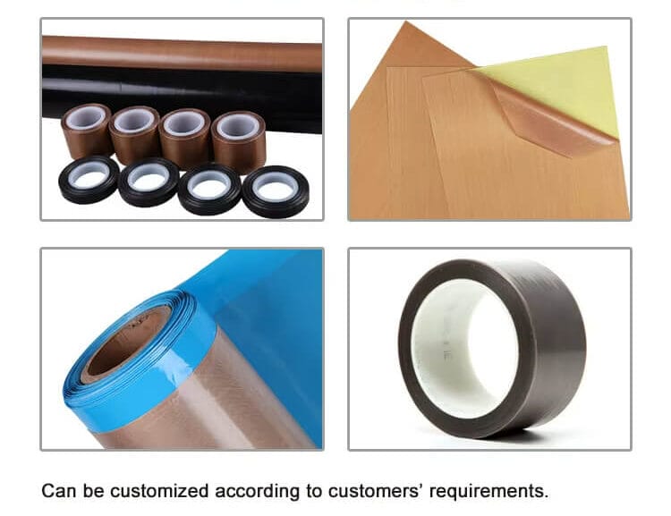 teflon ptfe fiberglass tape details