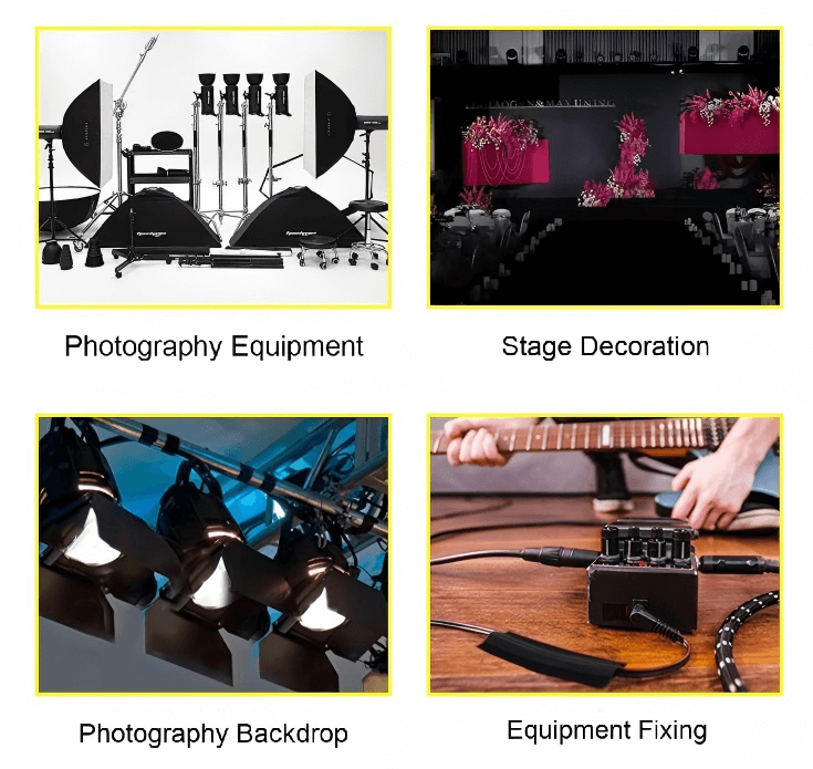matte duct tape stage applications
