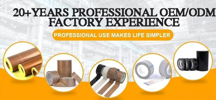 20 years professional experienced teflon tape ptfe tape manufacturer factory from China