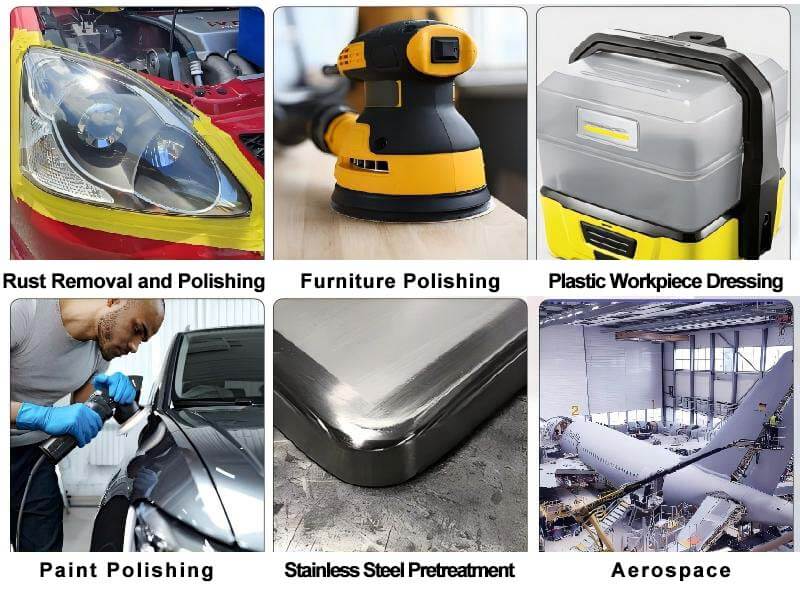 sand paper application