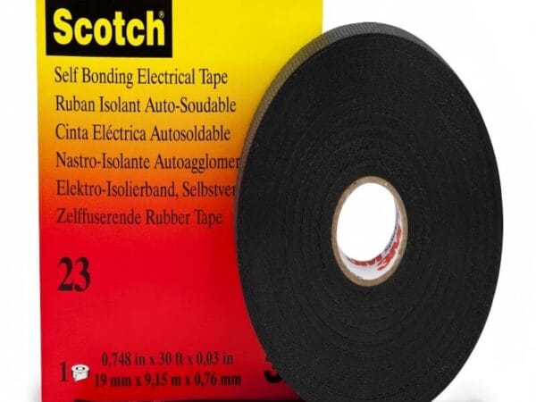 Waterproof 3M23 Rubber Splicing Self Adhesive Electrical Insulating Self-Amalgamating EPR Tape for Cable Splice and Termination Applications