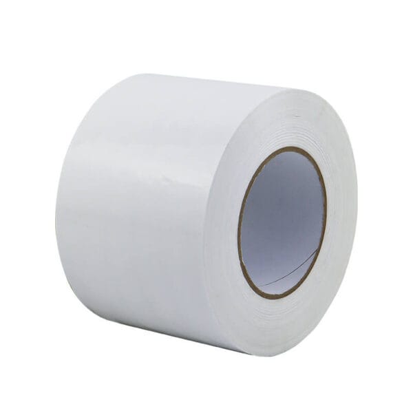white vapor barrier tape