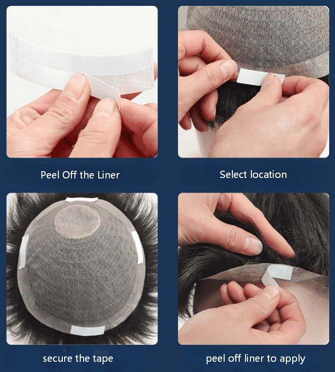 wig tape applications