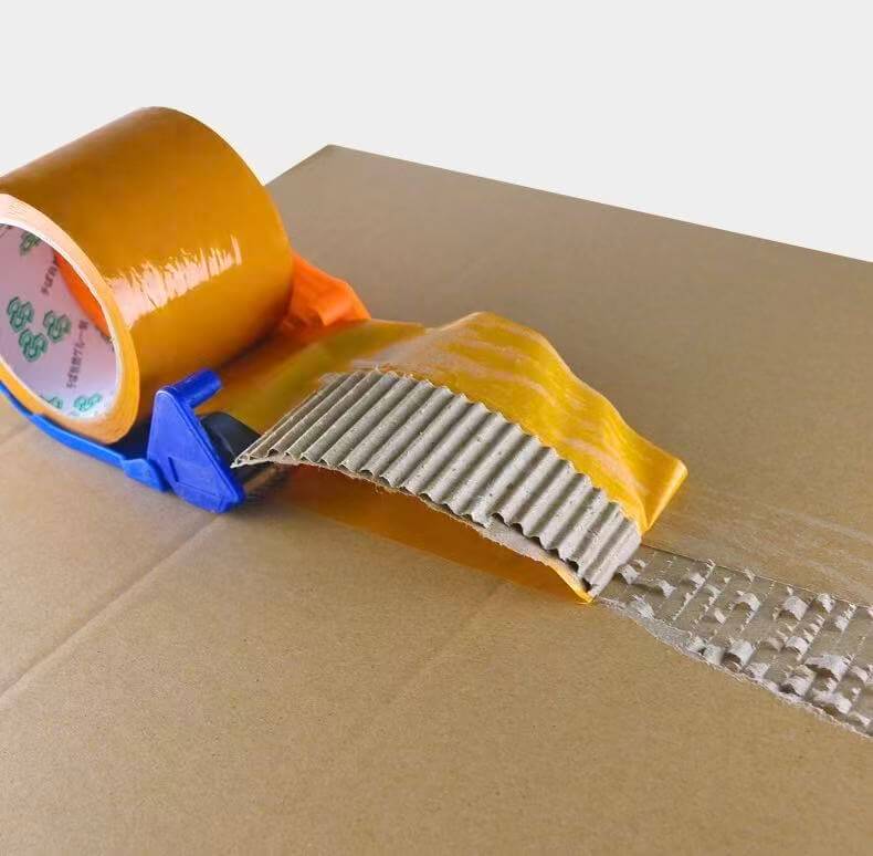 strong sticky yellow packing tape