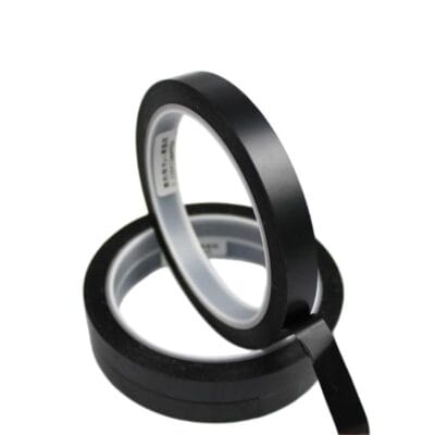 Black polyimide adhesive tape light shielding