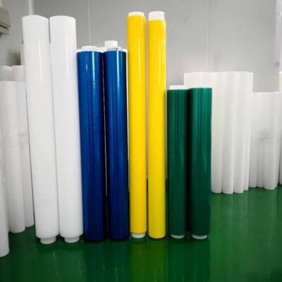 Clear Colorful PE self adhesive electrostatic surface protective film