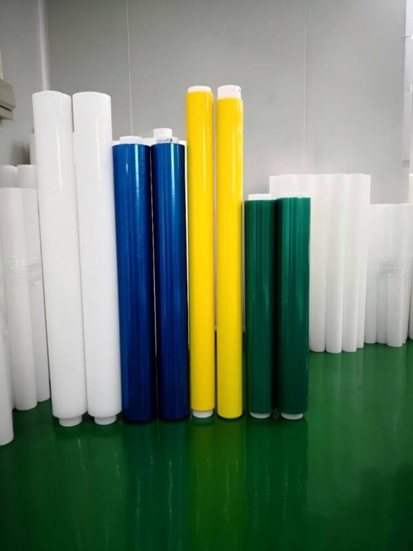 Clear Colorful PE self adhesive electrostatic surface protective film