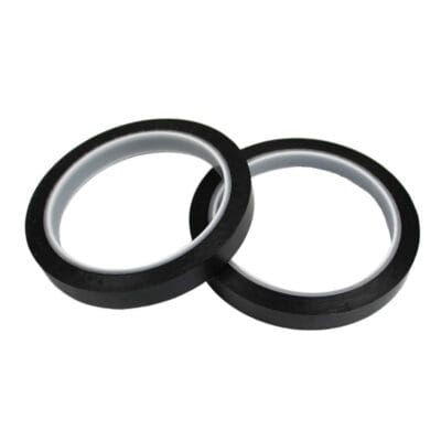 Heat resistant Black polyimide tape light shielding