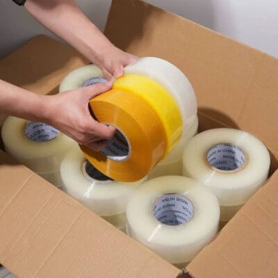 various colors colored bopp packing tape