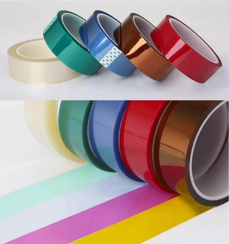 PET Silicone Tape Polyester Silicone Tape High Temperature Resistance