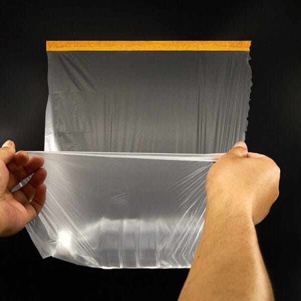 pre taped masking film