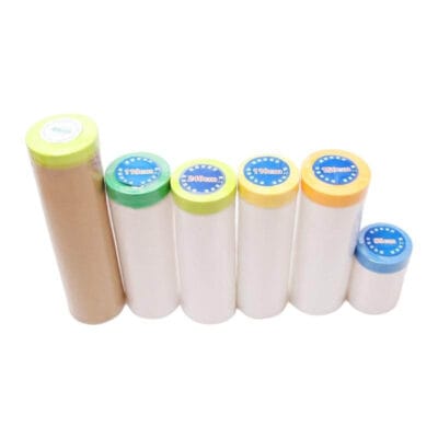 varisou drape pre taped masking film for automotive paint masking