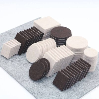 Black White Grey Mult Shape Felt Pads Furniture Protector Black White Grey Multiple Shapes Felt Pads Furniture Protector Felt Dots Felt Strips