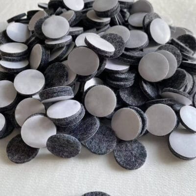 Grey Felt Pads Felt Dots Felt Circles Grey Felt Pads Felt Dots Felt Circles